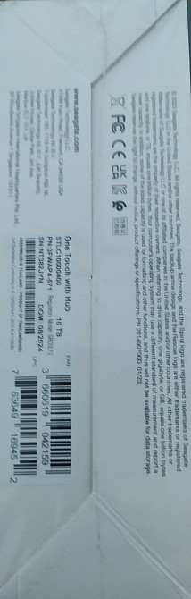 Зовнішній жорсткий диск Seagate 10tb. Київ - фото 2