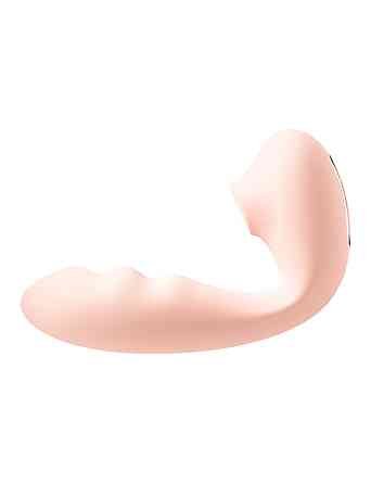 Вибратор с вакуумом и управлением со смартфона BeYourLover Tara X 2, 13,9 × 8 см Sex Aura Киев