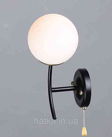 Настінне бра B N6612/1W Чорний+Мідь Київ