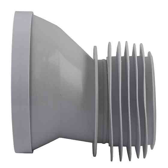 Патрубок OPTIMUM для унітазу зі зміщенням 20 мм з ущільненням D115 L120 мм OPTI 60115/120 (000031821) Київ