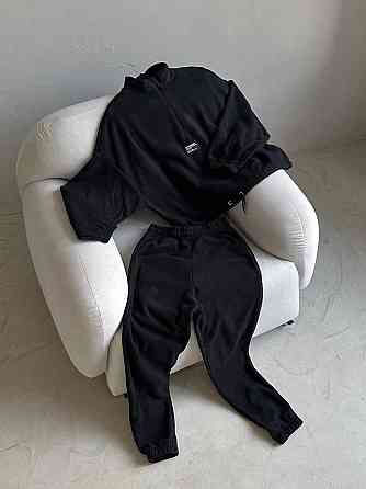 Женский повседневный теплый флисовый костюм двойка турецкий двухсторонний флис Одесса