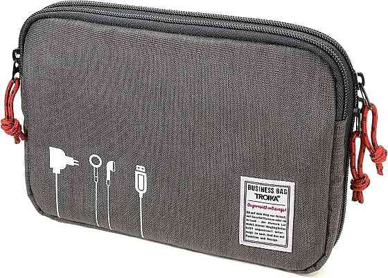 Органайзер для аксесуарів Troika Zipper Чорний Київ