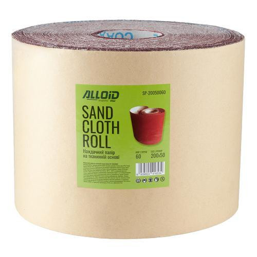 Наждачний папір на тканинній основі, 200мм х 50м, зерно 60, Alloid Одесса - изображение 7