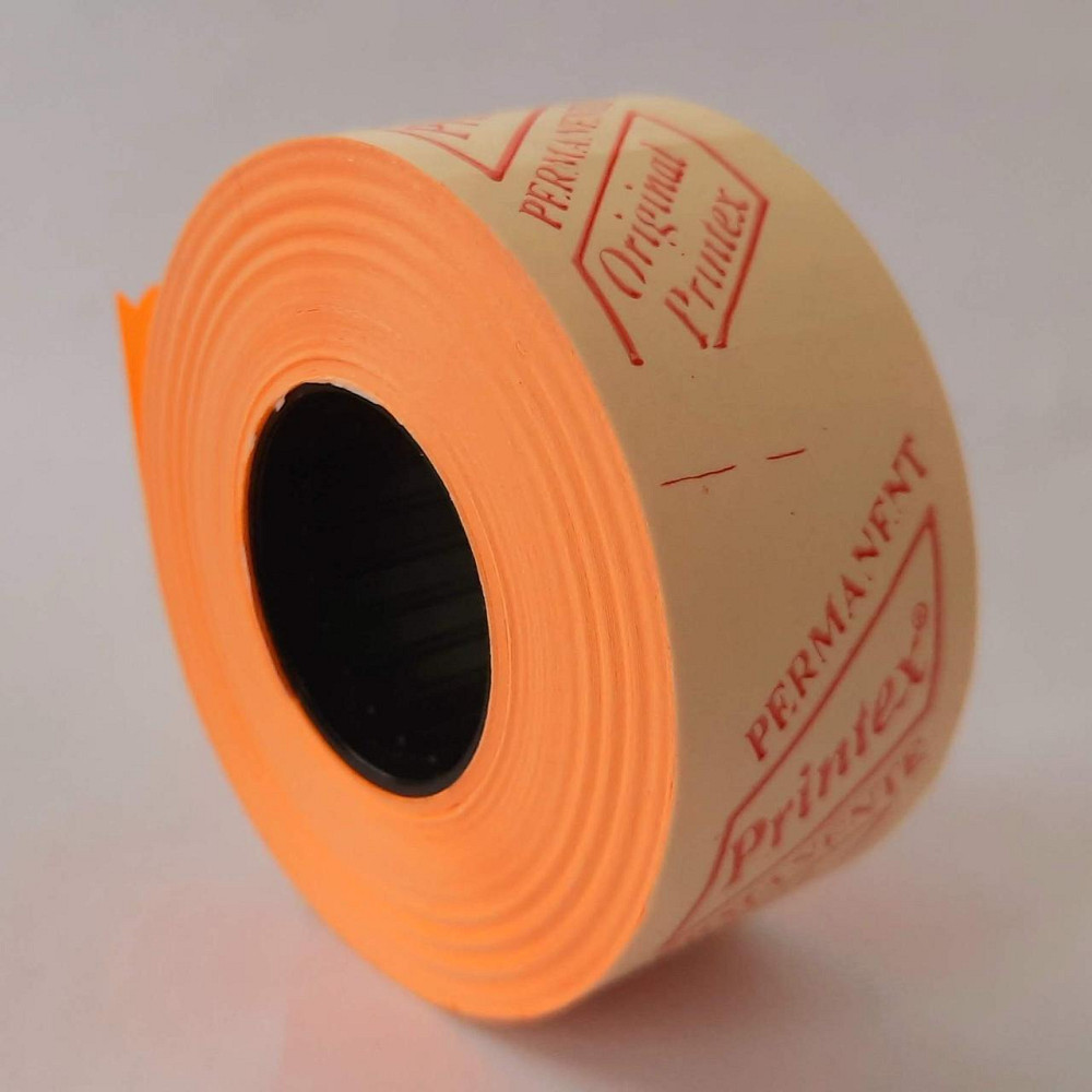 Этикетка (Ценники) под пистолет 26х16 мм, оранжевый, 1000 шт Павлоград - изображение 1