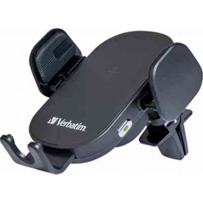 Универсальный автодержатель Verbatim FWC-01 with Qi Fast Wireless Car Charger (49552) Винница