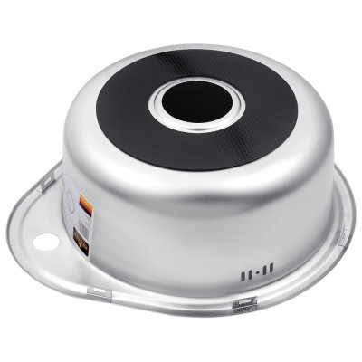 Мойка кухонная Kroner Satin-4843 08180 (CV022757) Винница - изображение 3