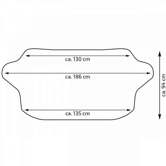 Шторка автомобільна всесезонна 186х94см Alca, 513500 Київ