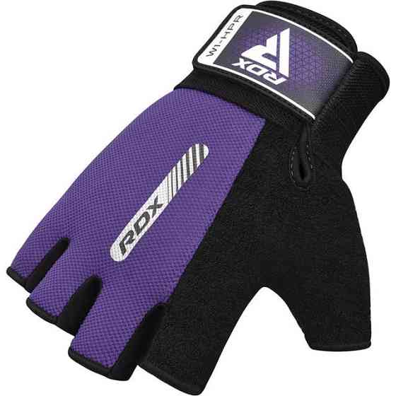 Перчатки для фитнеса RDX W1 Half (Purple ) M Луцк