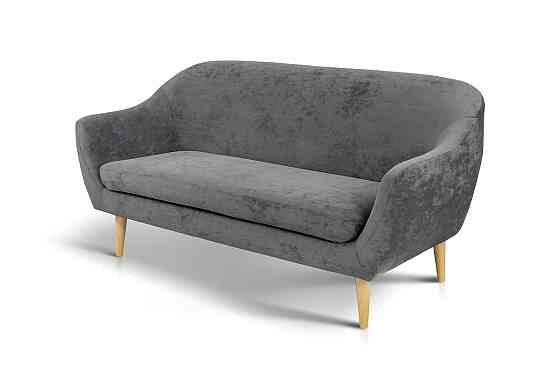 Диван Лагуна велюр темно-сірий Київ