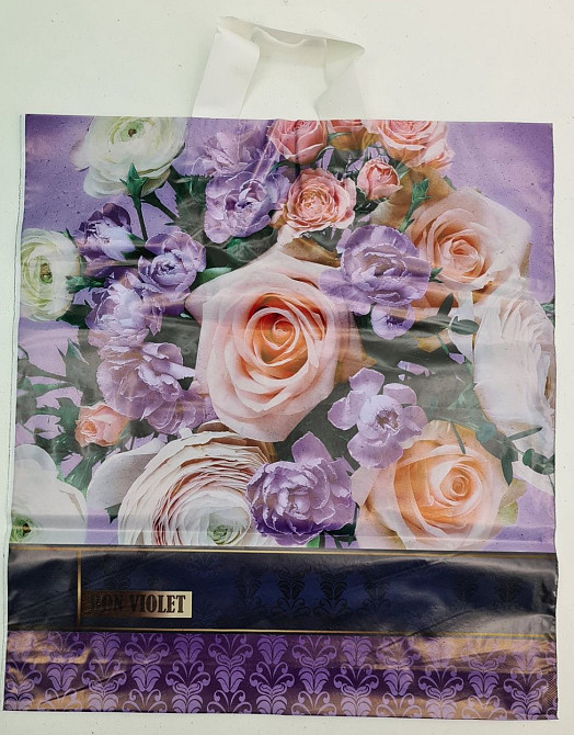 Пакет с петлевой ручкой  ср п "Бон Виолет 11775(38х42) 90мк ДПА (50 шт) Харьков - изображение 4