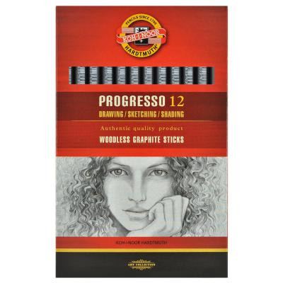 Карандаш графитный Koh-i-Noor 8911 4B, Progresso, woodless (891104B004PZ) Винница - изображение 1