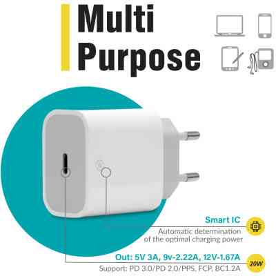 Зарядний пристрій Piko TC-PD201 (1283126521447) Вінниця