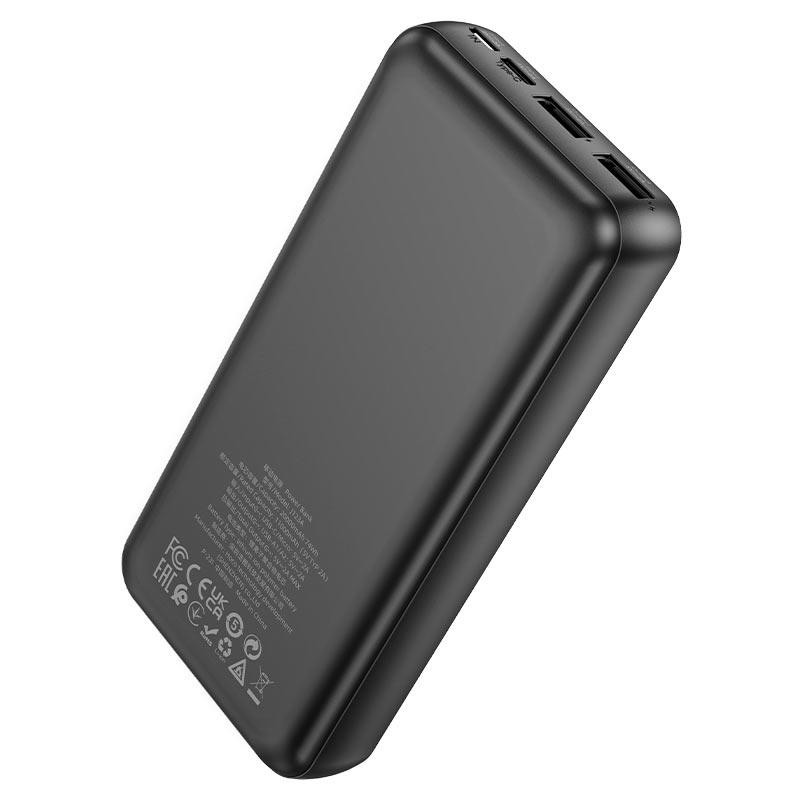 Зовнішній акумулятор HOCO J123A Element power bank(20000mAh) Black Київ - фото 5
