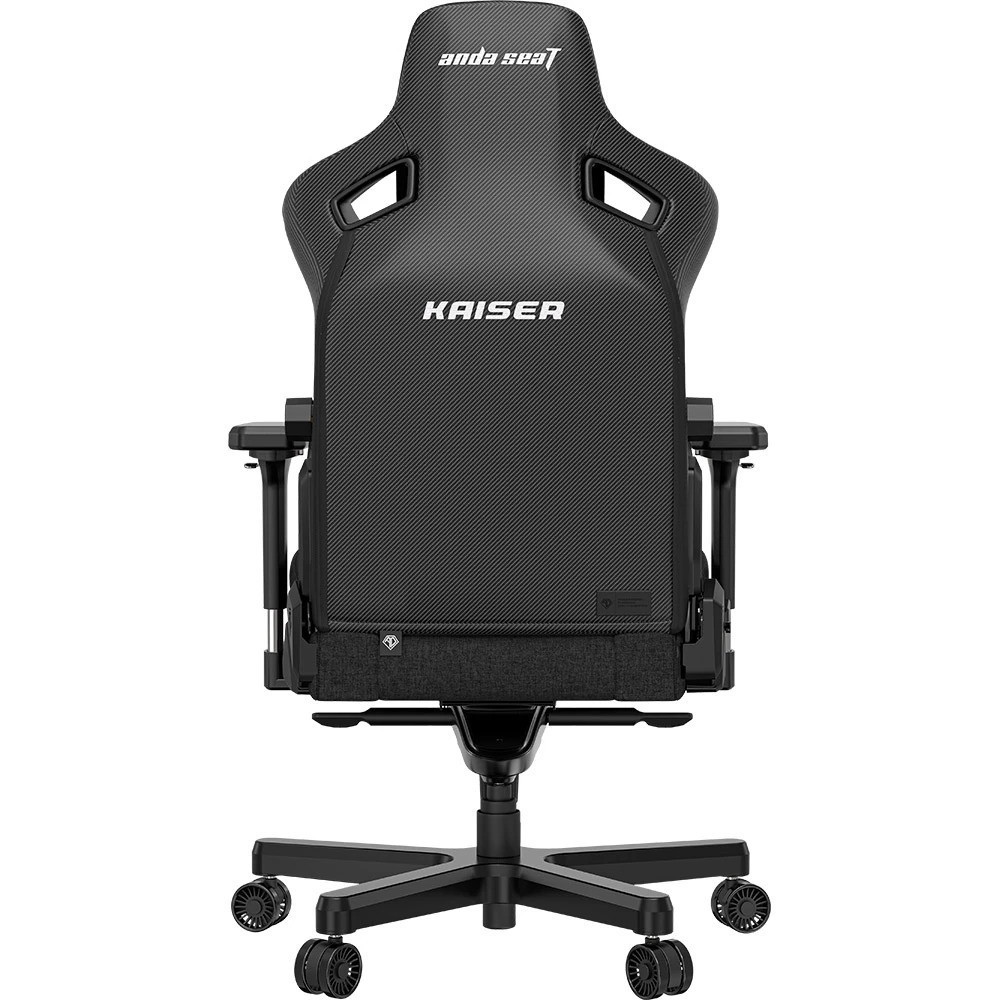 Крісло для геймерів Anda Seat Kaiser 3 Size L Fabric Black (AD12YDC-L-01-B-CF) ( Чорний ) Харків - фото 11