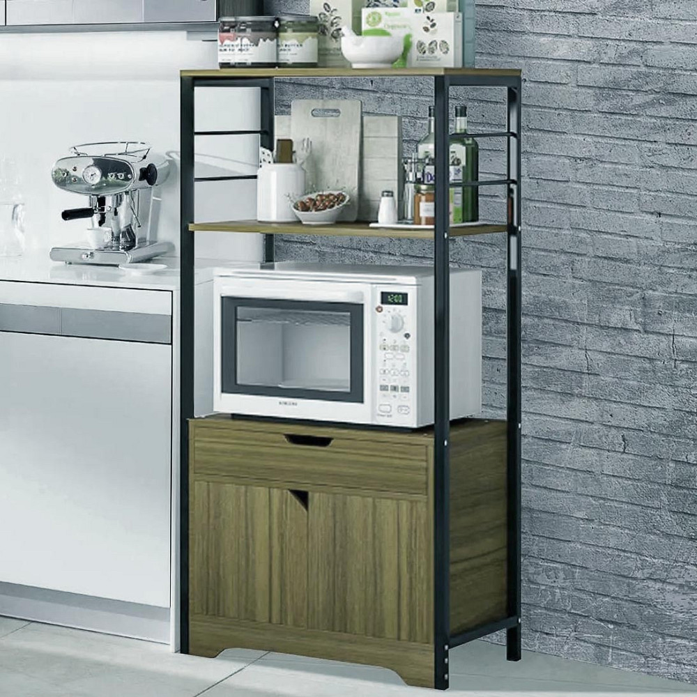 Стелаж кухонний "Хейден 3" венге-мускат Миколаїв - фото 1