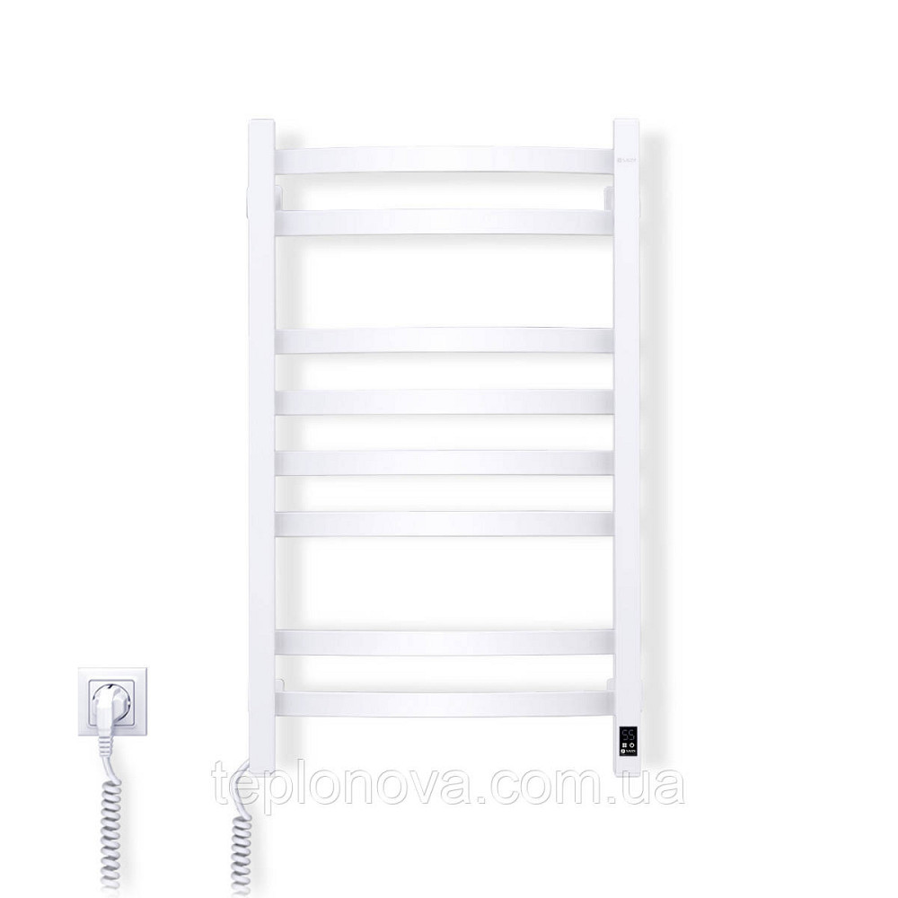 Сушарка для рушників електрична Navin Avalon 480х800 Sensor ліва, біла Чернівці - фото 9