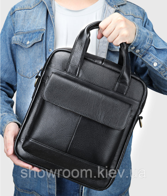 Чоловіча сумка сумка Leather Collection (9917) Київ - фото 3