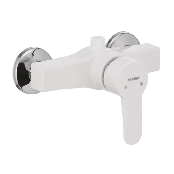 Змішувач для душа Plamix Mario-003 White (без шланга і лійки) (PM0011) ( 21527 ) Харьков