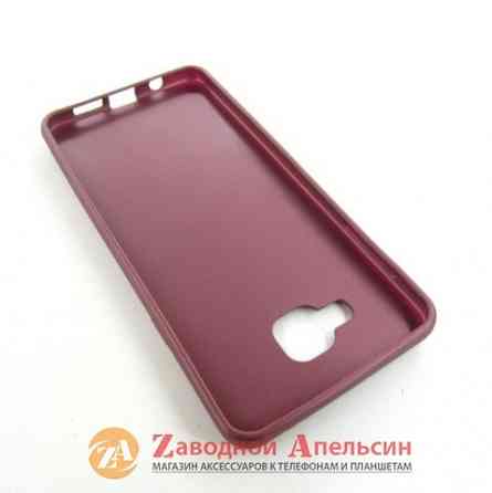 Samsung A710 2016 чехол кожа Momax marsala Одесса