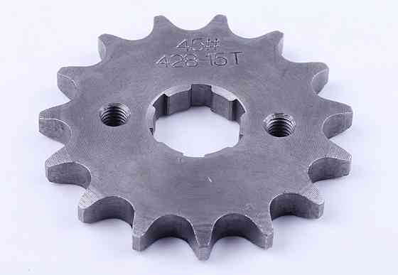 Зірка трансмісії (передня) Zongshen, Lifan 125-200 428-15T AMG Київ