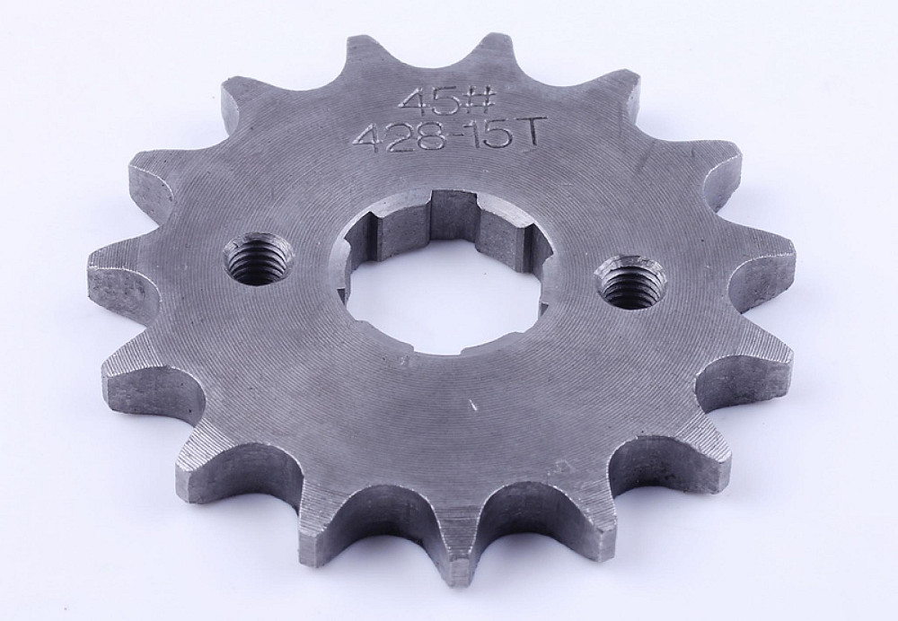 Зірка трансмісії (передня) Zongshen, Lifan 125-200 428-15T AMG Киев - изображение 1