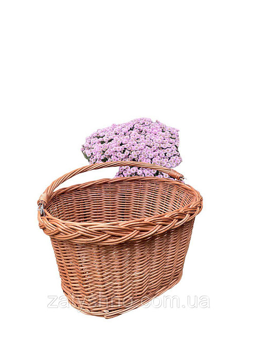 Велосипедний кошик з лози Київ - фото 3