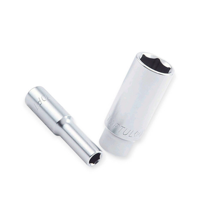 Головка торцева шестигранна подовжена 3/8" 14 мм CrV Мукачево - фото 1