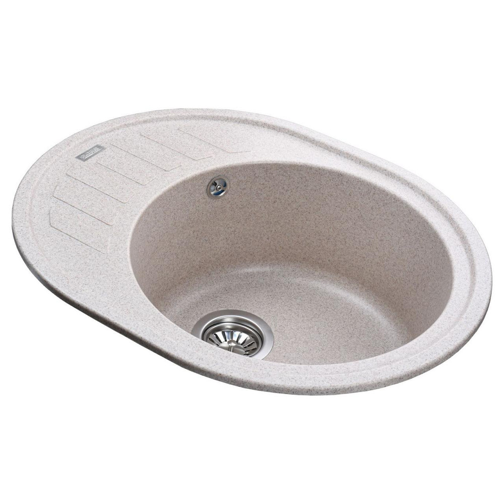 Гранітна мийка Globus Lux ARNO мигдаль 620х500-А0008 (000020963) Київ - фото 2