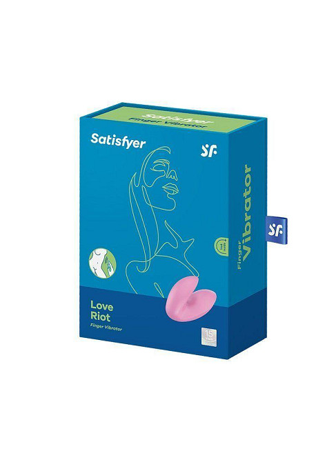 Вибратор на палец Satisfyer Love Riot Pink, 12 вариантов использования Sex Aura Киев - изображение 6