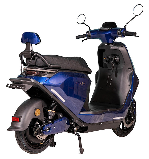 Електроскутер ATLAS Shark 2 2000W Cyan Blue Київ - фото 4