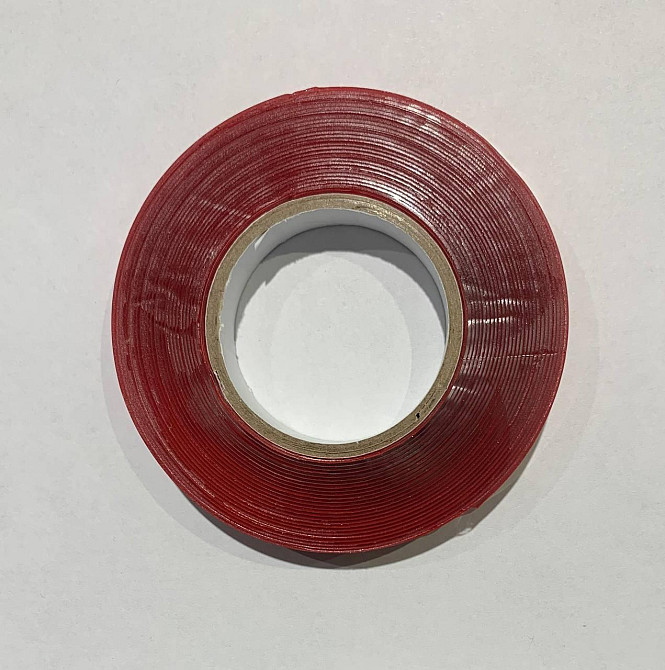 Двостороння стрічка піно-акрилова Прозора 500 мкм 12мм х 5м Рівне - фото 1