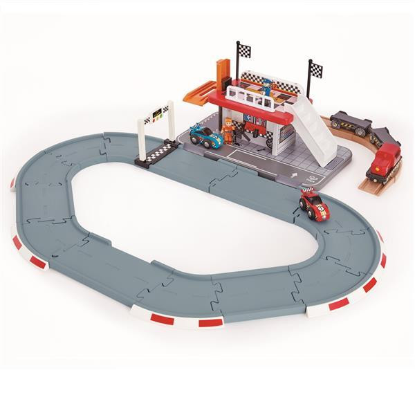 Автотрек Hape Гоночна траса та станція (E3734) Харків - фото 20