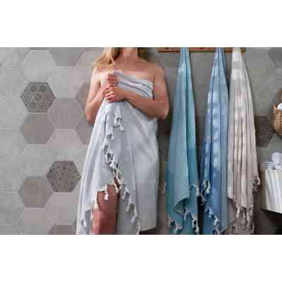 Рушник Ardesto SPA 90х180см 100% бавовна, сірий (ART2690GR) Вінниця