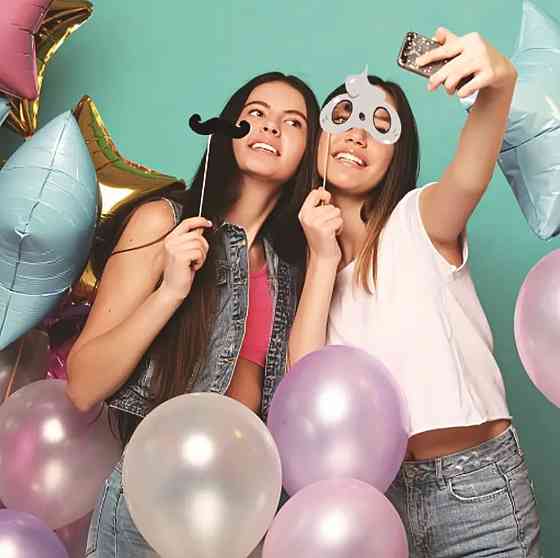 Фотобутафория на Хэллоуин 21 деталь one size разноцветный Киев