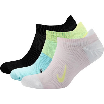 Шкарпетки Nike W NK EVERYDAY PLUS LTWT NS 3PR CV2964-911 34-38 3 пари Мультиколор (194958589660) Вінниця - фото 1