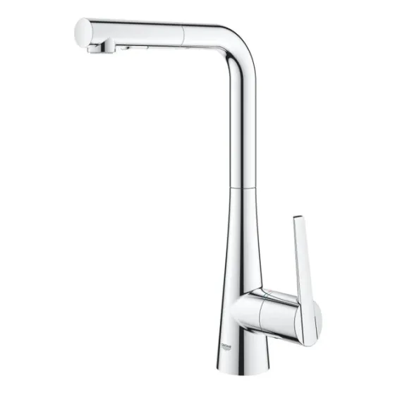 Змішувач для кухні з висувним виливом Grohe Zedra 32553002 Київ