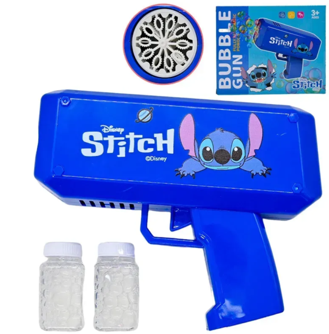 Пістолет з мильними бульбашками Герої Синій (889-6) Чернигов - изображение 1