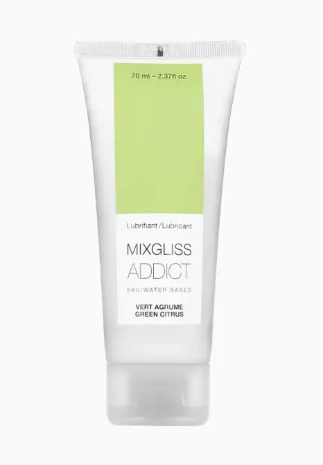 Лубрикант на водній основі MixGliss Addict Green Citrus (70 мл) лайм Львів - фото 1