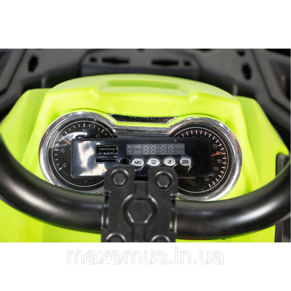 Электроквадроцикл детский на аккумуляторе HM-1288 электрический квадроцикл для детей зеленый Мостиська - фото 7