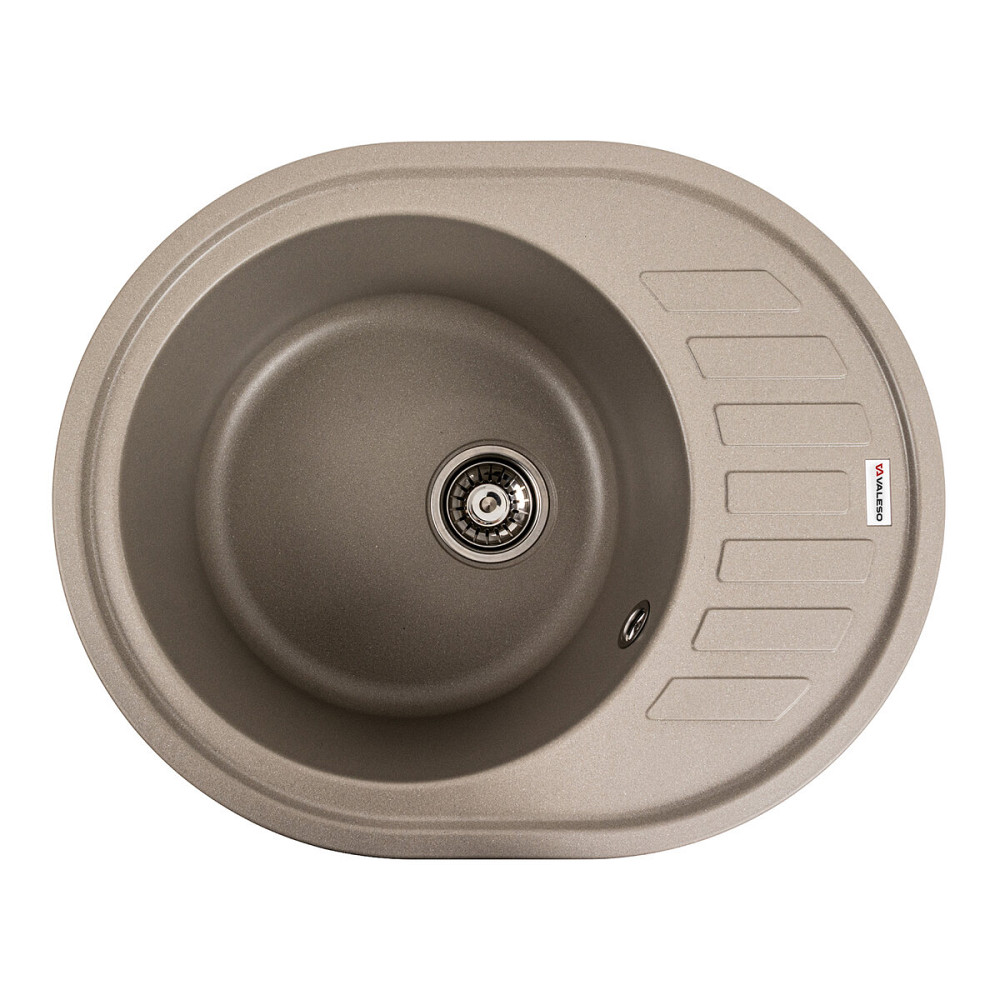VALESO Гранітна мийка для кухні VALESO SOUL 6250 матова Титан Київ - фото 1