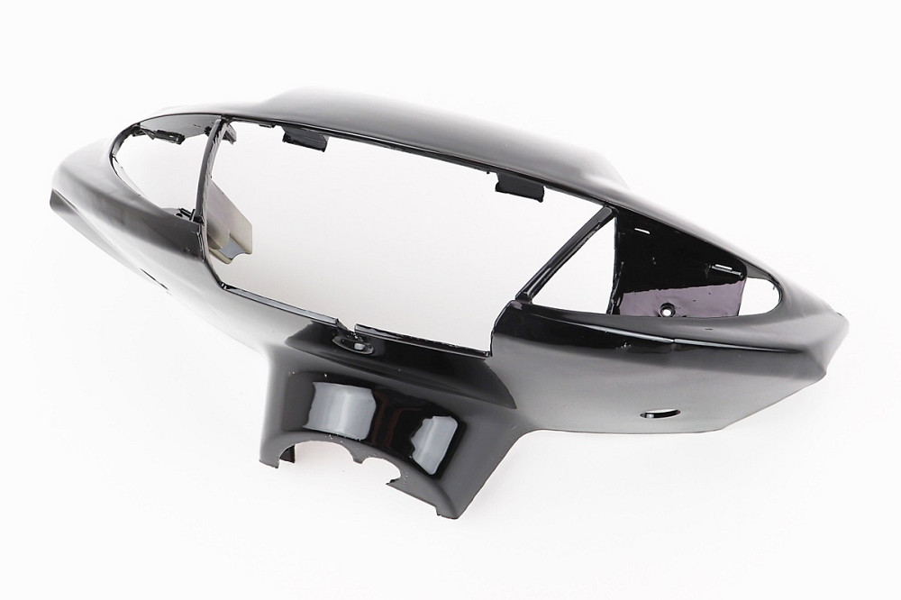 УЦІНКА Yamaha JOG NEXT ZONE ZR пластик - керма передній "голова", ЧОРНИЙ (отломано крепление) див. фото) Киев - изображение 1