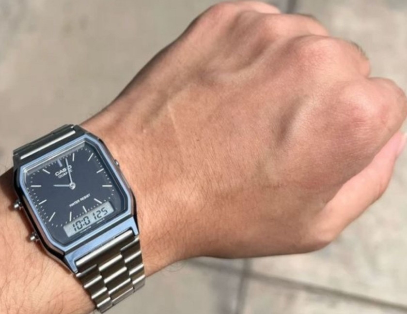 Годинник Casio в моделі AQ-230 White/Black Киев - изображение 2