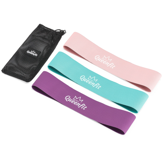 Набір резинок для фітнесу Queenfit 7-35кг set A Киев