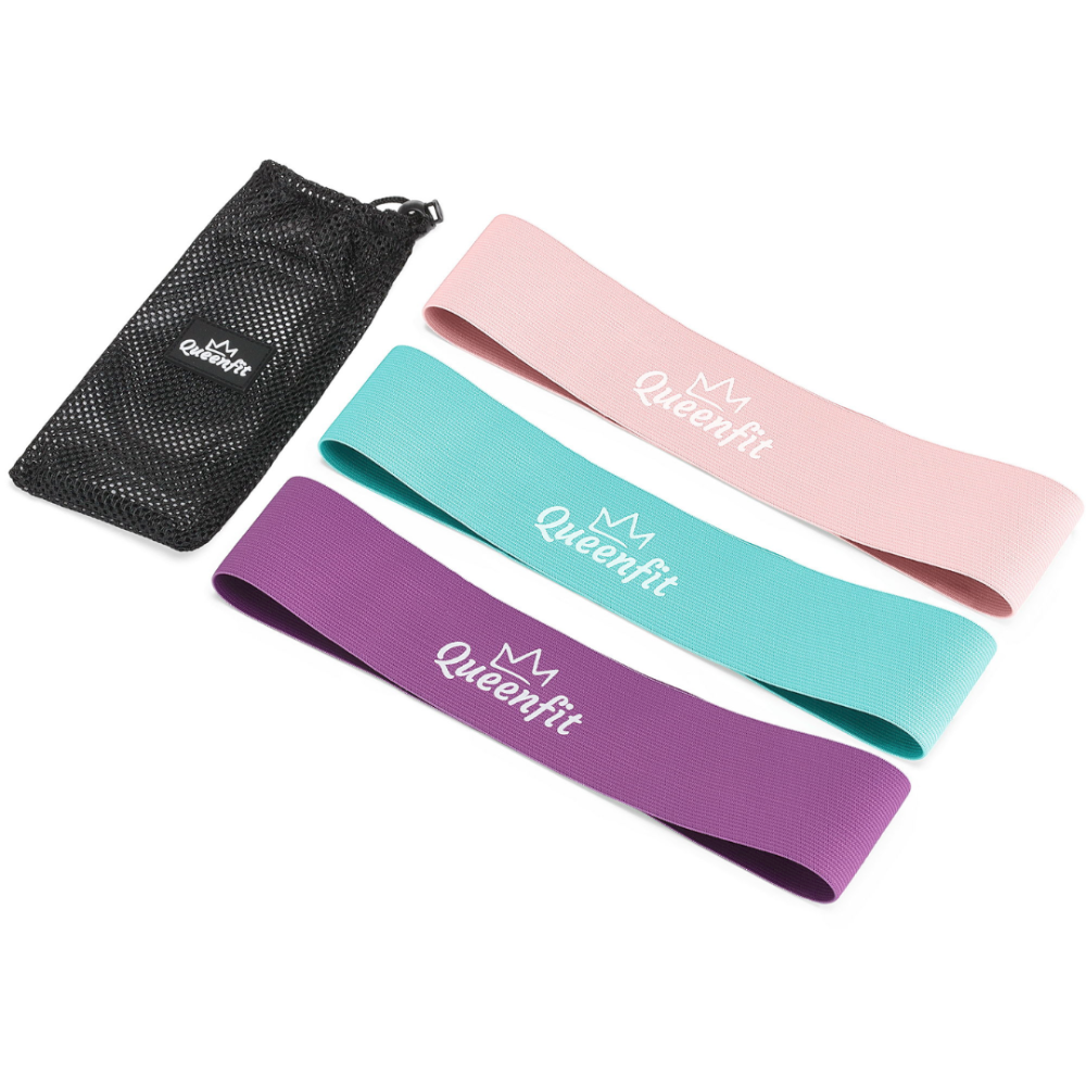 Набір резинок для фітнесу Queenfit 7-35кг set A Киев - изображение 1