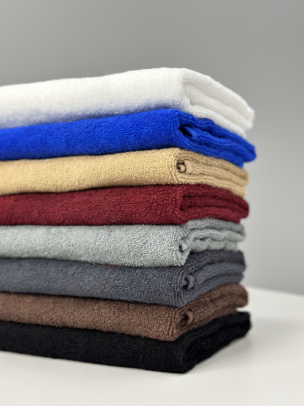 Полотенце махровое Ideal Textile 50х90 см однотонное 400 г/м2 (56860342) Черновцы