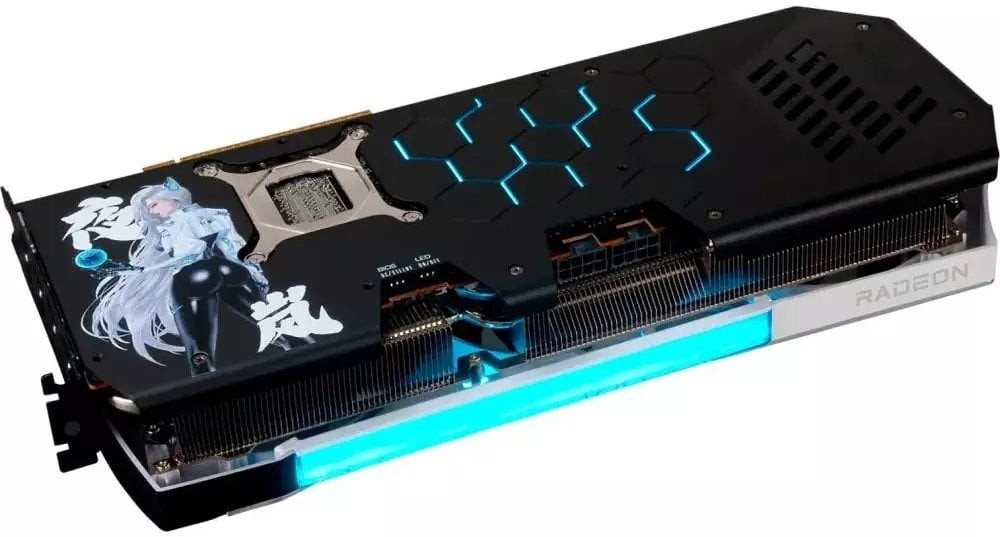 Відеокарта AMD Radeon RX 9070 XT 16 GB GDDR6 Hellhound OC Reva Edition PowerColor (RX9070XT 16G-L/OC/REVA) ( 15368 ) Харків - фото 6