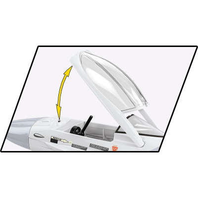 Конструктор Cobi Літак F-16C Fighting Falcon (UA), 500 деталей (COBI-5893) Вінниця - фото 4