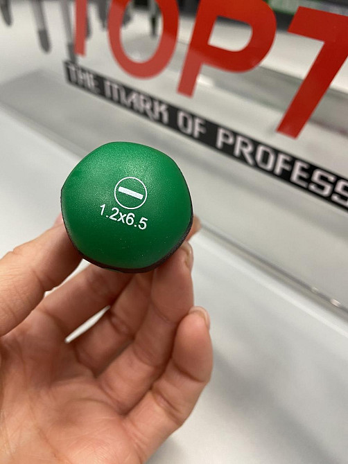 Викрутка мінішліцьова TOPTUL 6.5x25 мм FABB6E03 Чернігів - фото 3