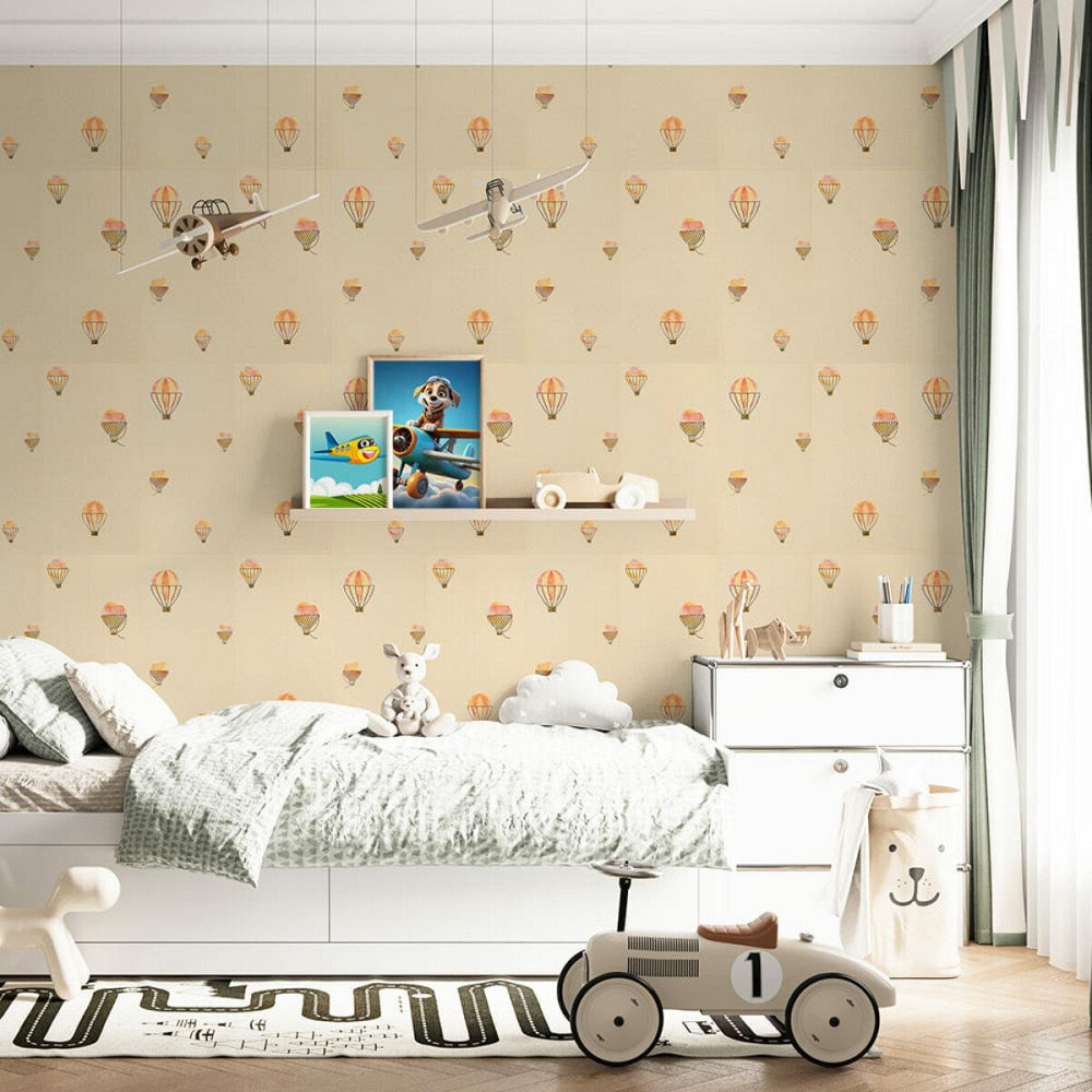 Панель стінова 3D 700х700х4мм Повітряні кулі рогожка SW-00001973 Київ - фото 7