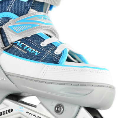 Роликові ковзани Action Kire Блакитні 33-36 (PW-126B-13-2BLUE/33-36) Вінниця - фото 10